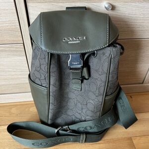 Coach Dark Green Women’s Backpack